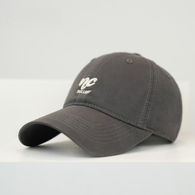 Spring And Summer Embroidery Letter Shade Baseball Cap Men S And Women S Trendy Brand Versatile Face Cap adjustable