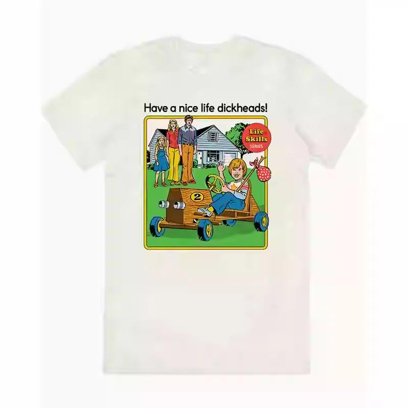 Smells Like Christmas Smells Like Christmas Mens and Womens New Illustrated European and American High Street VintageTShirts