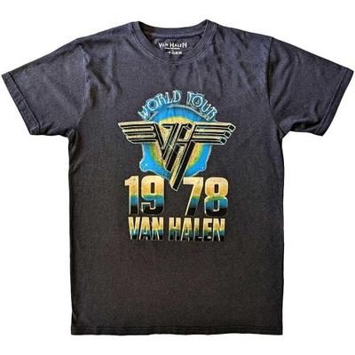 Van Halen Unisex Adult World Tour Â´78 Tričko