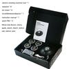 Electric Rechargeable Whiskey Smoker Kit Cocktail Smoker Kit with 8 Wood Chips Ice Stones Accessories for Bourbon Whiskey 7