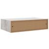 Vidaxl Półka Ścienna Z Szufladą, Szarość Betonu, 40X23,5X10 Cm, Mdf
