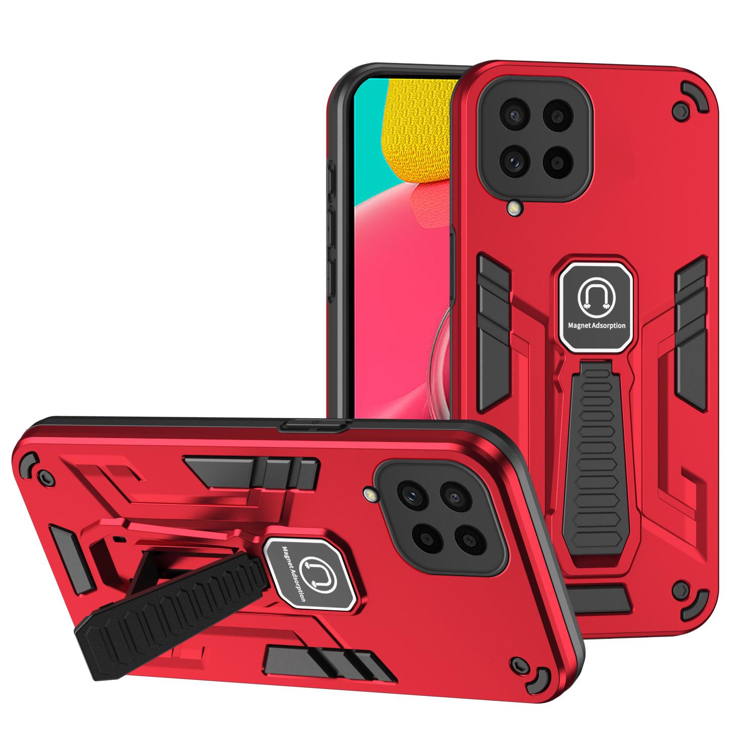 

For Samsung Galaxy M53 5G Phone Case TPU+ PC Anti-Scratch Phone Cover C