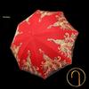 Red Chinese Wedding Umbrella for Bride's Welcome and Dowry
