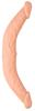 Realrock Double Dildo 36 X 4.4cm Flesh - Real Rock Skin - Double Dildos