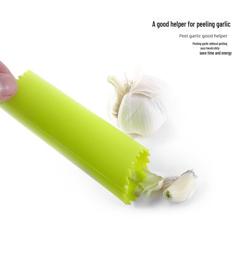 

Силиконовый нож для чистки чеснока - Коллекция гаджетов для креативной кухни зелёный