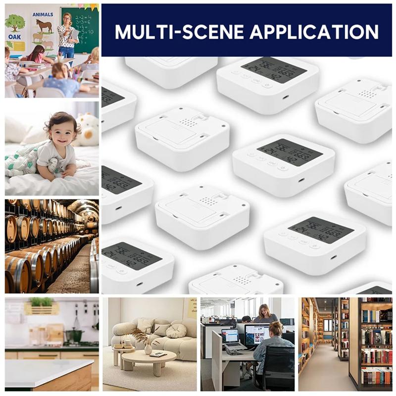 2025 Trend Mini Radon Luftqualitätsmonitor Radon-Sensormonitor Für Minen, Tunnel, Institutionen Und Andere Standorte