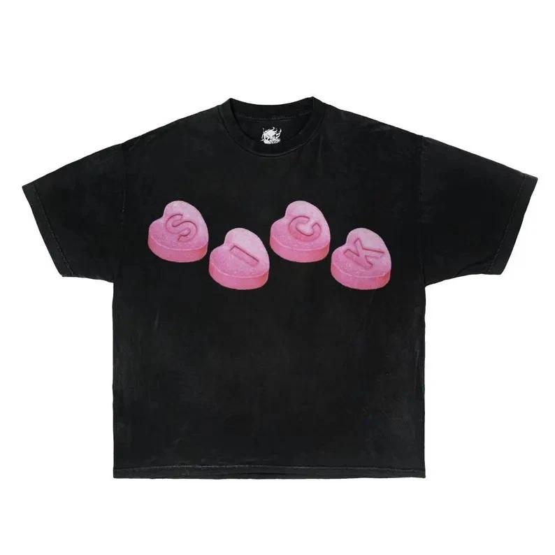 

Pill Graphic Boxy T-Shirt, oversized, graphic, t-shirt, streetwear, y2k, funny, L