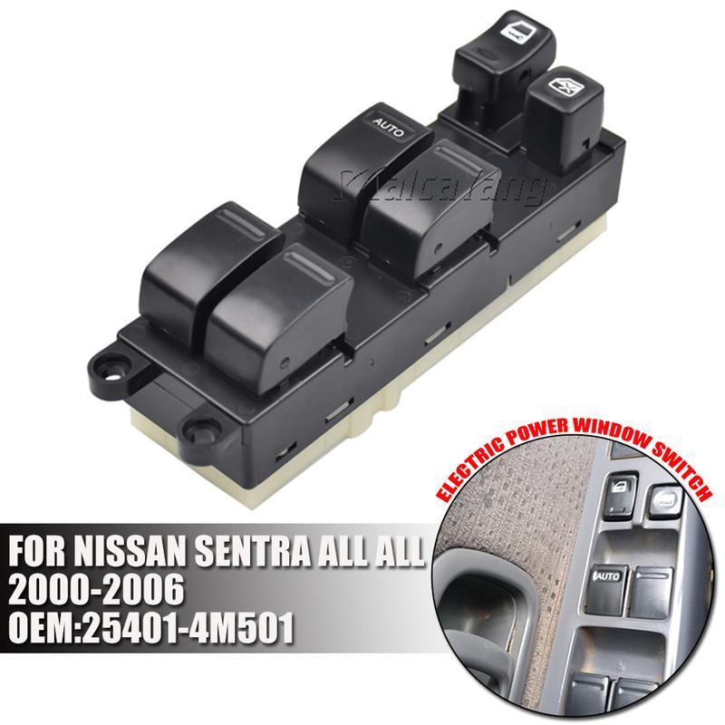Power Window Control Switch For 2000-2006 Nissan Sentra All All 25401-4M501 25401-6Z500  25401-VB000