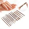 13 Pcs Steel Scales, Cuticle Remover, Fork, Dead Skin File, UV Gel Polish Remover, Nail Art Tools, 13 Pcs