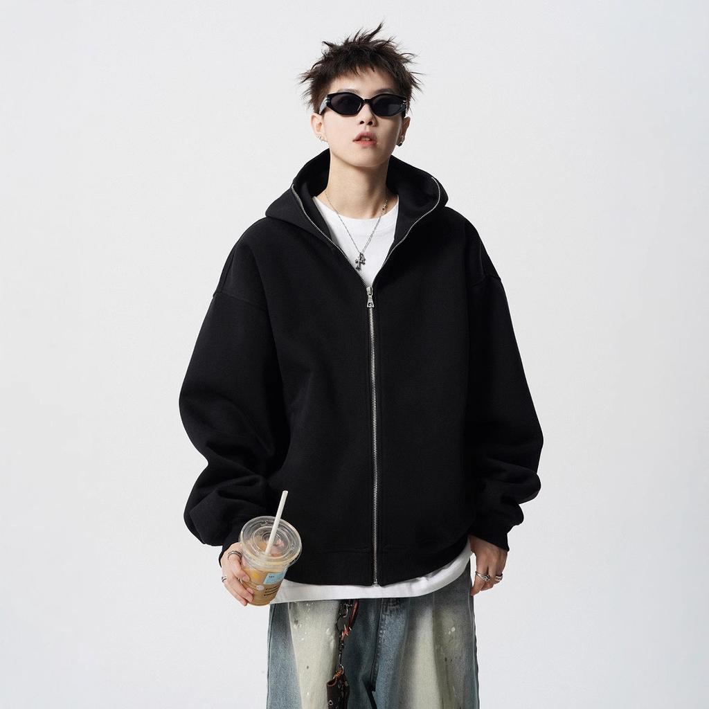 Cardigan Coat Men's Winter Padded Hooded Sweater Sports Hoodie