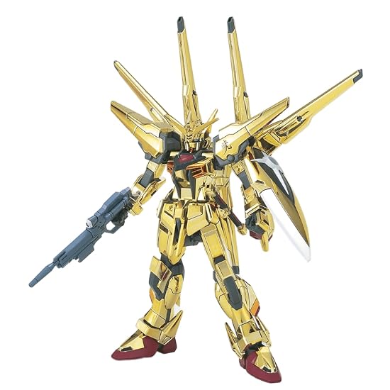 BANDAI SPIRITS HG Mobile Suit Gundam SEED DESTINY Shiranui Akatsuki Gundam 1/144 Scale Color-Coded P