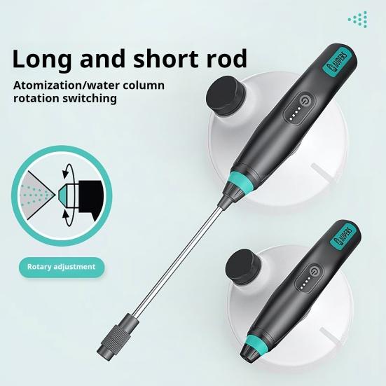 2L Electric Spray Bottle USB Rechargeable Garden Sprayer with Nozzle Multi-function Spray Bottle with Battery Indicator for Watering Disinfection