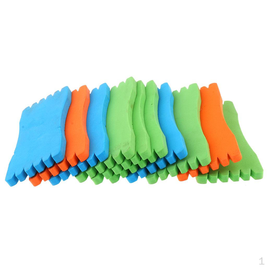 10 Pcs Foam Materials Fishing Winding Board