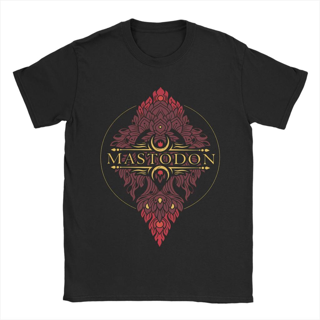 Mastodon Floods of Triton T Shirt for Men Cotton Casual TShirts O Neck  Tee Shirt Short Sleeve Clothing 4XL 5XL