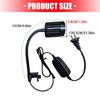Aluminum Mixture Fish Container Clip Lamp Customizable Brightness Degrees Energy Saving LED Technology