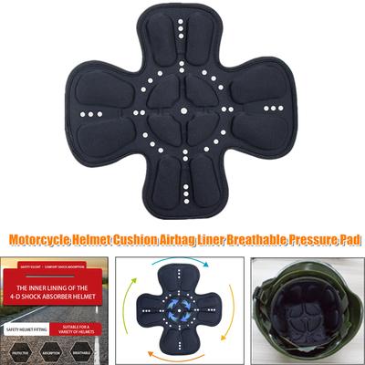 Helmet Inner Protection Pad Inner Lining Of the 4-D Shock Absorber Breathable for Motorcycle Racing Riding Outdoor