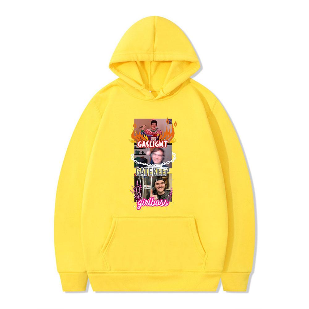 

Новинка 2022 года, газовая толстовка Gatekeep Girlboss Chuckle Sandwich, мексиканская толстовка унисекс, женские хлопковые толстовки с капюшоном, верхняя одежда, уличная одежда XL