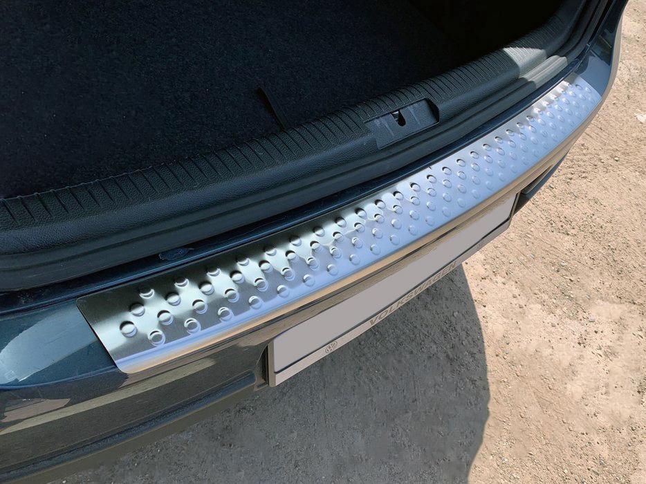 OmsaLine Rear Bumper Pads (stainless Steel) HB, Mat for Volkswagen Golf 5
