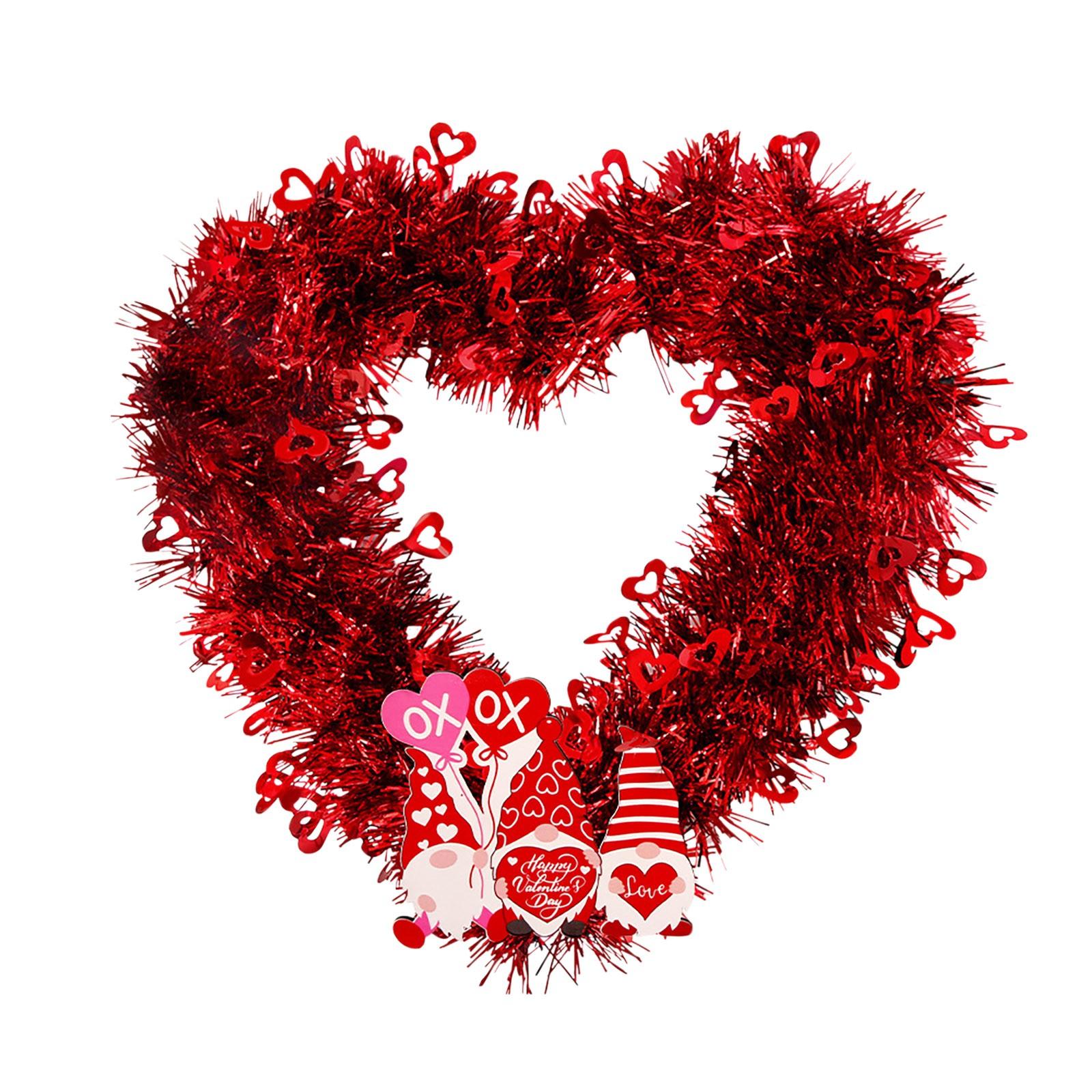 

Гирлянда на День святого Валентина, подвесное украшение для вечеринки, подвеска в виде полосы любви, свадебное украшение One Size