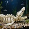 1 sztuka Realistyczna replika szkieletu Mosazaura Dekoracja do akwarium Model szkieletu dinozaura Do dekoracji akwarium