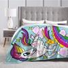 Printed Blanket Flannel Sofa Blanket Digital Printed Blanket