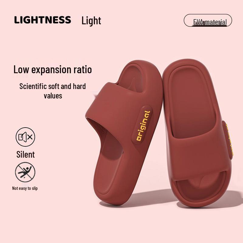 Unisex EVA Slip-Resistant Indoor/Outdoor Slippers - Thick Sole, Quiet, Shower-Ready Sandals