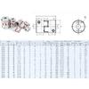 GS GR D35L50 CNC Motor Jaw Shaft Couplers Flexible Spider Plum Coupling    Elastic Coupling 8 9  10 12 12.7 14 15 16 17 18 19mm