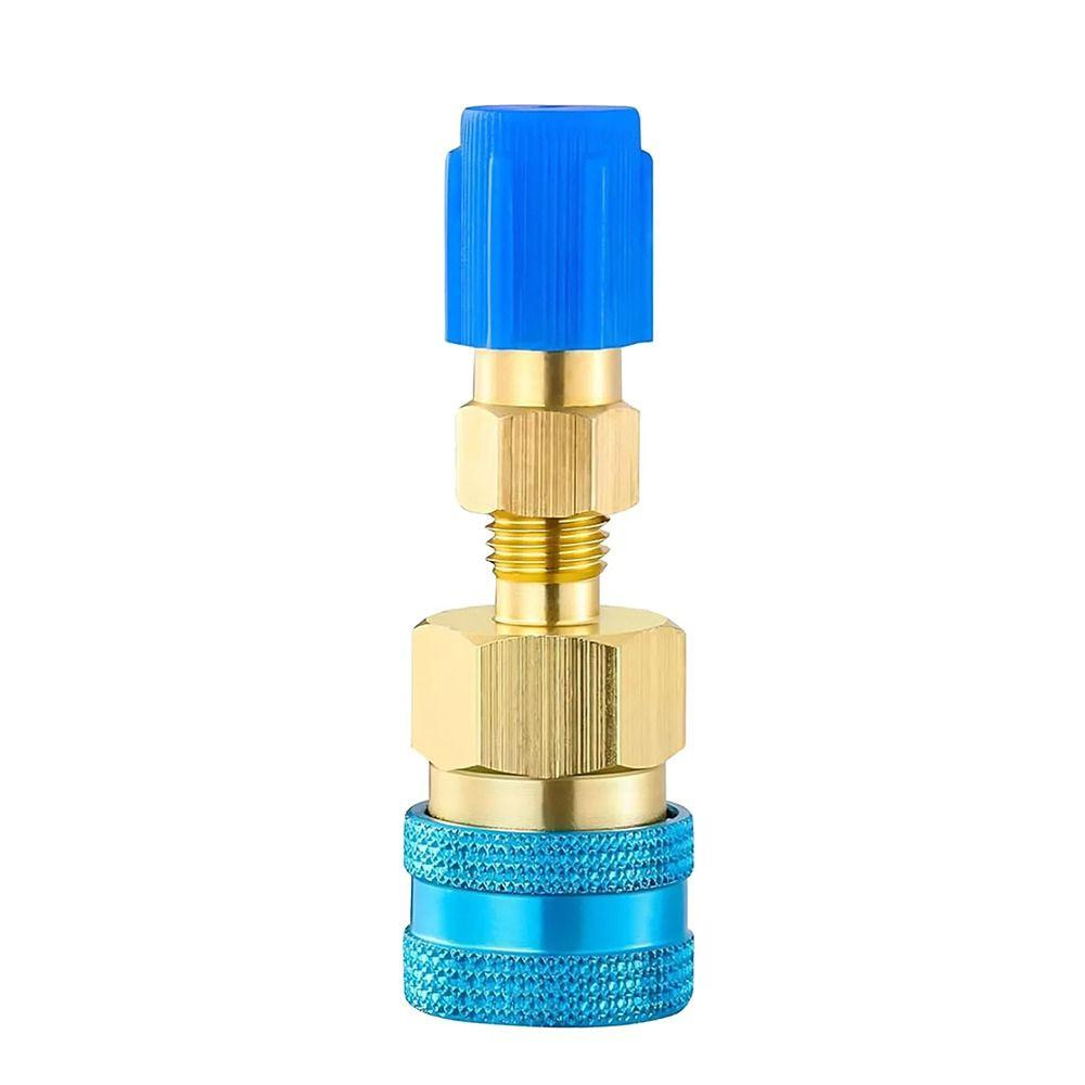 1/2Pcs Prevent Leakage Refrigerant Quick Couplers Kit  Car Air Conditioner