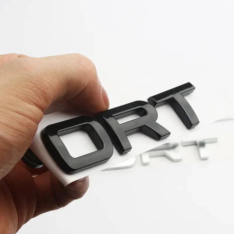 3D ABS SPORT Letters Emblem Rear Trunk Badge Sticker for Rover Discovery Evoque L494 L320 Car Styling Accessories