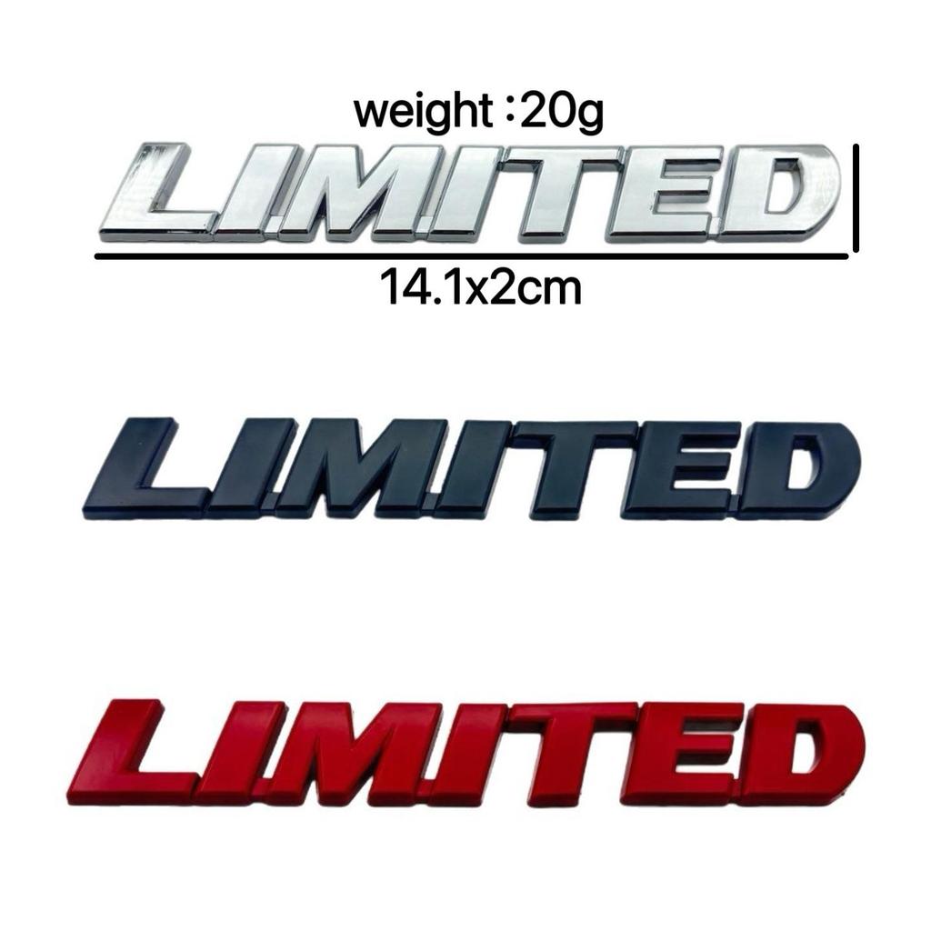 Toyota LIMITED Emblem for Customization
