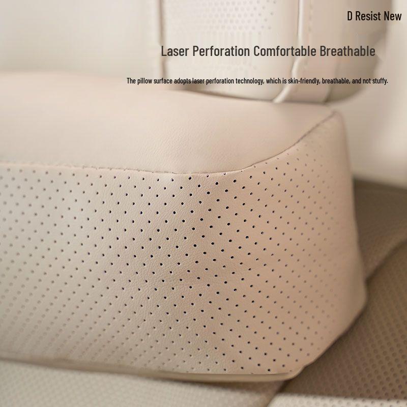 AITO M5/M7/M9 Leather Breathable Neck Support Pillow - Comfortable, Skin-Friendly, Fatigue-Relief Headrest