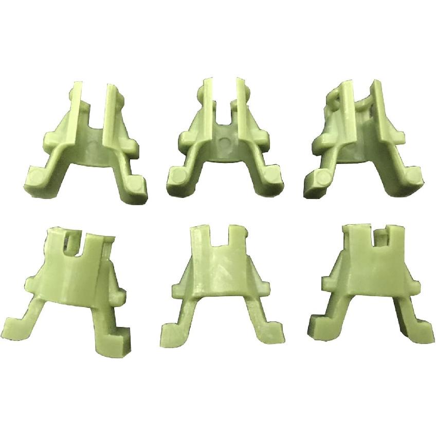 6PCS 800-046 Fuel Line Retaining Clips 16721RAAA01 17711-S0X-931 Fuel Pump Hose Retainer Compatible with Honda Accord Civic CR-V Element Fit Insight
