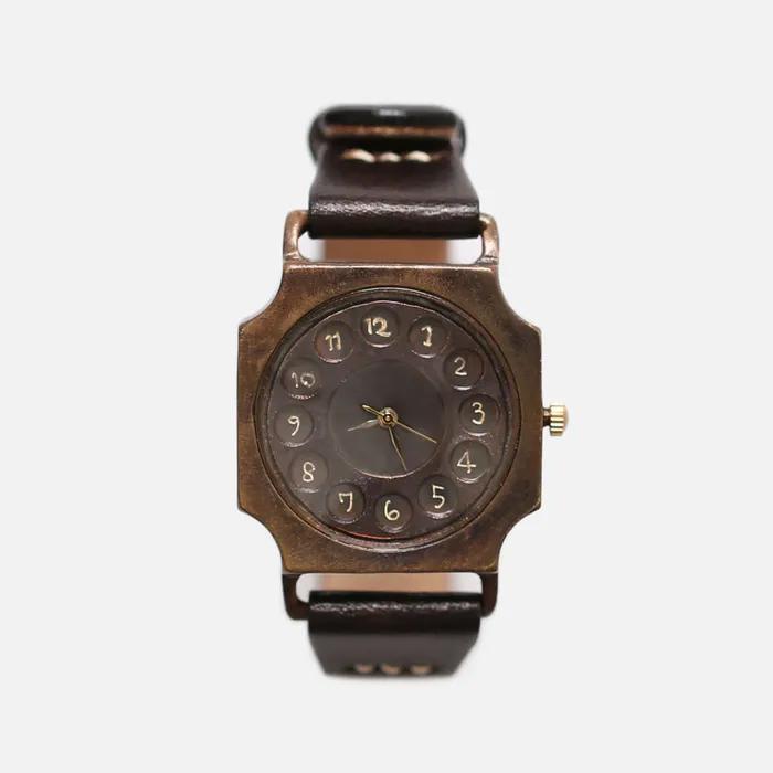 Handmade Wristwatch RingringsquareR