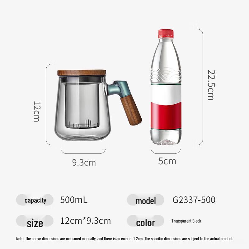 Fuguang High Borosilicate Glass Tea Infuser Cup