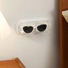 Punch-free Sun-glasses Display Holder Wall Mounted Eyewear Storage Box  Desktop Bathroom Bedroom