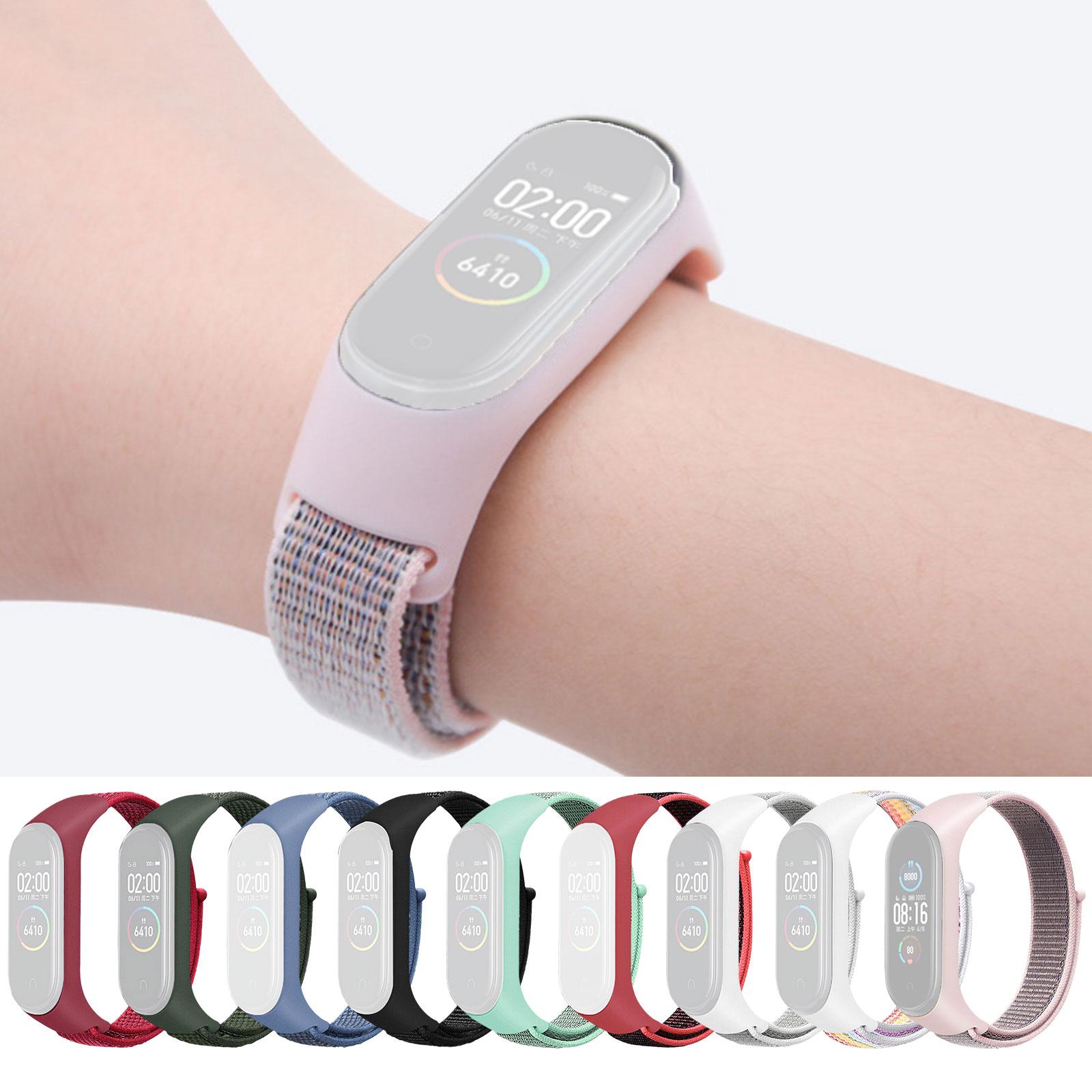 

Для Xiaomi Mi Band 5 6 7 Фитнес-браслет Спортивный браслет P0R7 Ремешок GX NEW Q5V9