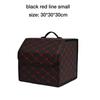 Car storage box car trunk storage storage box leather storage box box folding multi-functional car supplies travel outing