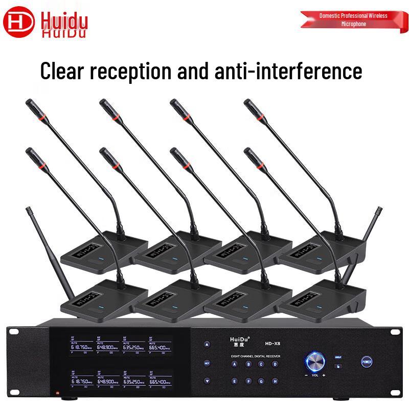HuiDu Professional Wireless Microphone System (CN Version)