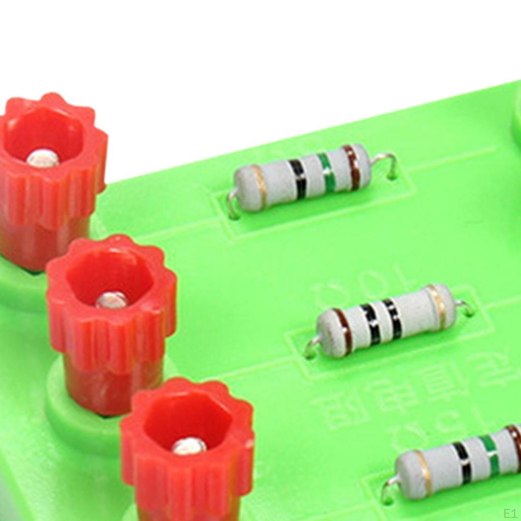 Physics Experiment Resistor Teaching Instrument Fixed Value Educational Tool Learning