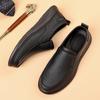Fashion Men's Luxury Trendy Casual Flats Slip On Formal Loafers Simple Moccasins Non-Slip Comfy Driving Shoes Outdoor Leisure Walk Shoes