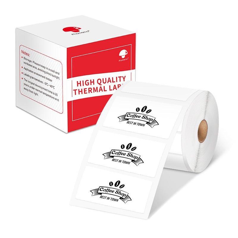 Phomemo M110 Thermodruck-Etikettenpapier: Selbstklebende, wasserdichte Preisschilder für Schmuck & Bekleidungsetiketten