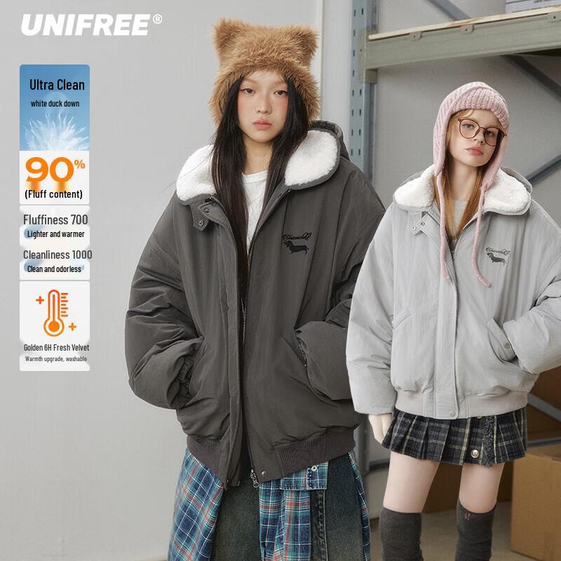 

UNIFREE Women s Hooded Down Parka Jacket S