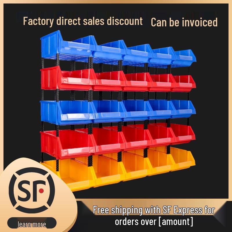 Slanted Mouth Plastic Storage Box for Screws and Tools – Classified Component Shelf