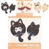 Lycoris Recoil Plush Toy Keychain Bag Pendant Keyring Doll Takina Chisato Hutao