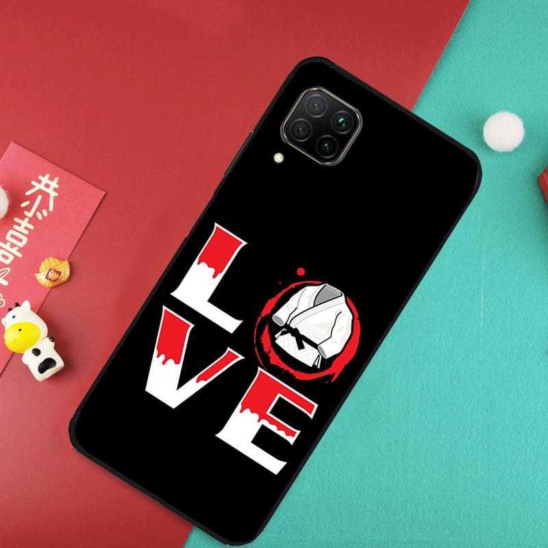 

Чехол для Huawei Nova 11 Pro 9 10 SE 7i 8i 11i 12i Y73 Y72 Y61 Y91 Y90 Y70 Y60 P30 P40 Lite с изображением Дзюдо Тхэквондо Каратэ Huawei Nova 12s