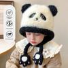 Children's Cartoon Knit Wool Hat with Ear Protection 