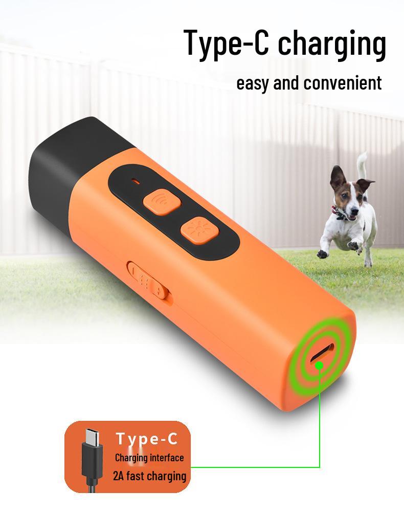 Ultrasonic Dog Repellent & Training Device - Anti-Barking, Portable Outdoor Self-Defense Tool