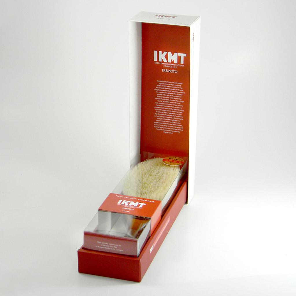 Ikemoto Brush Clothes Brush IKMT Fiber Blend and Natural Bristle Clothes x 25 Made in Japan / (Ikemoto) Anti-Static Brush, 6.7 cm, IKC3422,