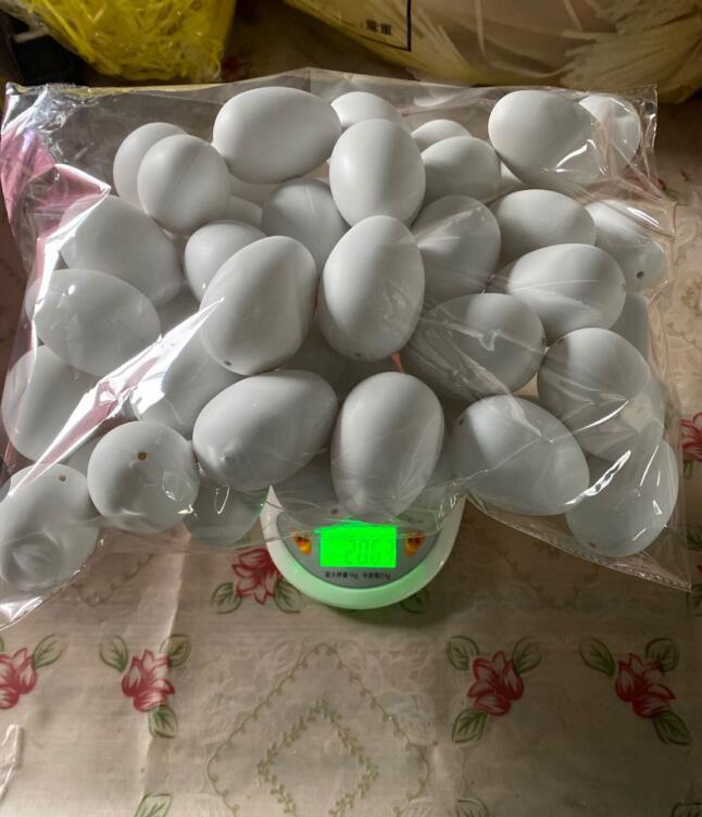 50 Decorative Eggs 6 Cm Plastic Eggs Decorating Home Decoration