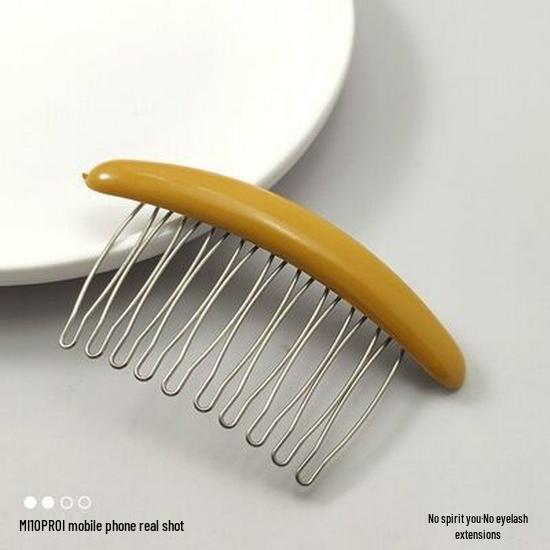 Korean Seamless Backcombing Hair Clip: Sweet Bangs Side Comb Hairpin for Girls & Babies